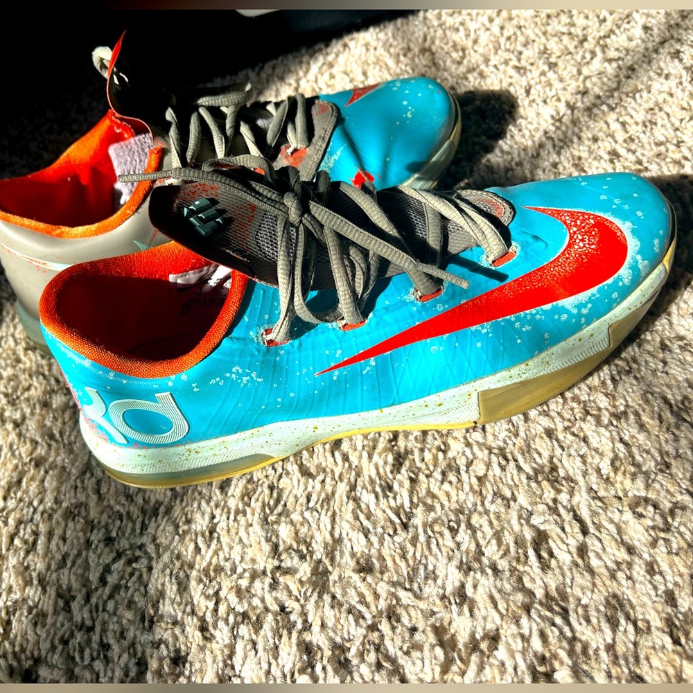 Nike KD 6 Maryland Blue Crab. Used. Size 7. Open to offers.